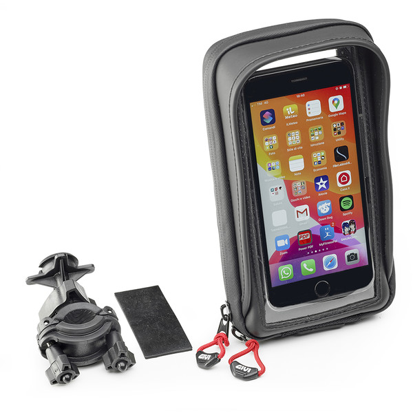 11€04 sur Support Vélo et Moto Smartphone Fixation guidon Housse étanche  zippée - Noir - Support pour téléphone mobile - Achat & prix