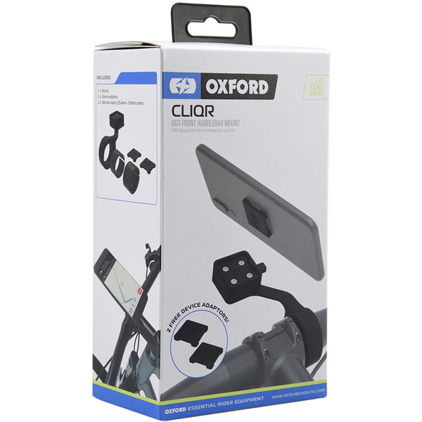 Support smartphone CliqR pour guidon de 31,8 mm et 25,4 mm