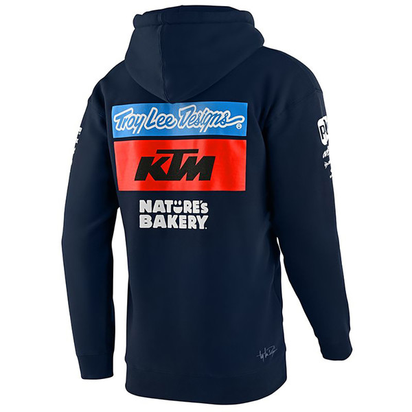 Troy Lee Designs KTM Team Sweat à capuche pour adulte S bleu marine 