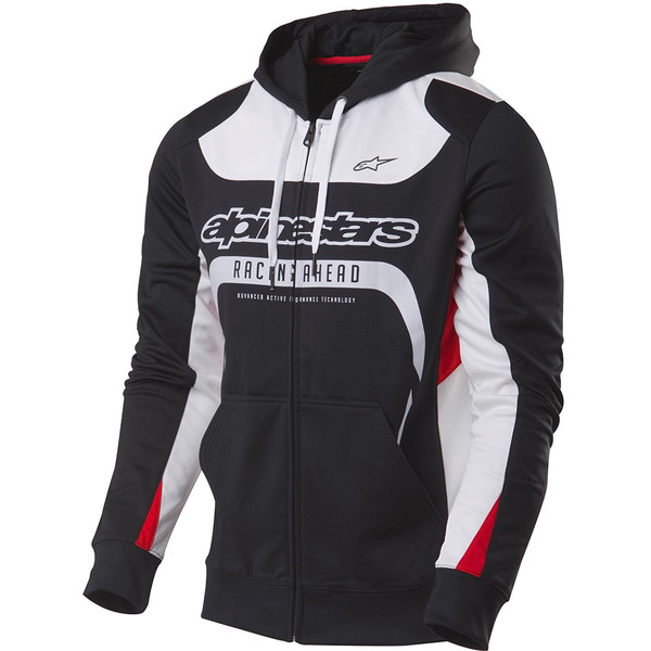sweat à capuche moto