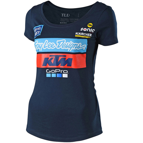 T-shirt femme KTM Team 2018 Troy Lee Designs