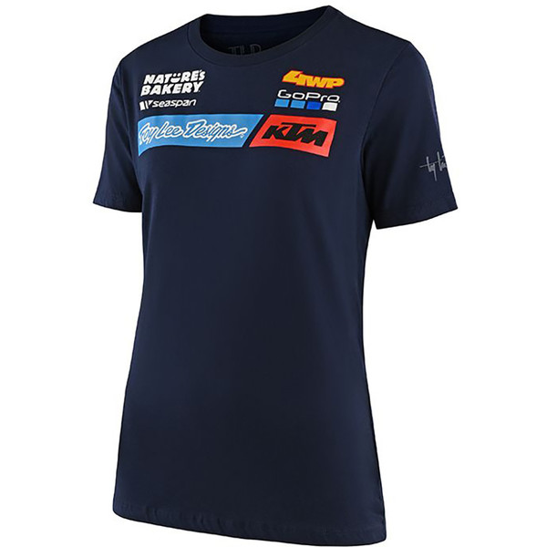 T-shirt femme Sponsors KTM Team 2020 Troy Lee Designs