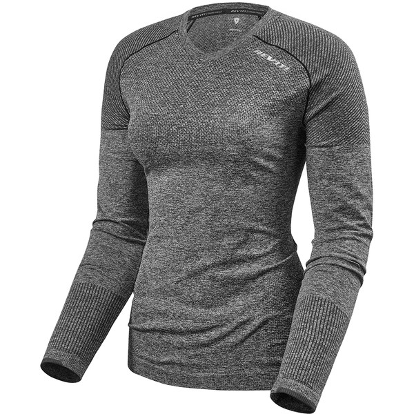 Sous-vêtements Rev’it Airborne Ladies    T-shirt-revit-airborne-ls-ladies-gris-1