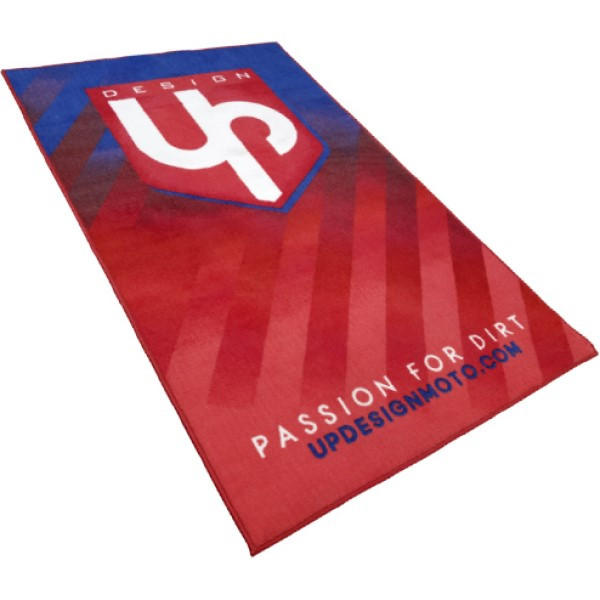 Up Design - Tapis Environnemental Rouge / Bleu / Blanc