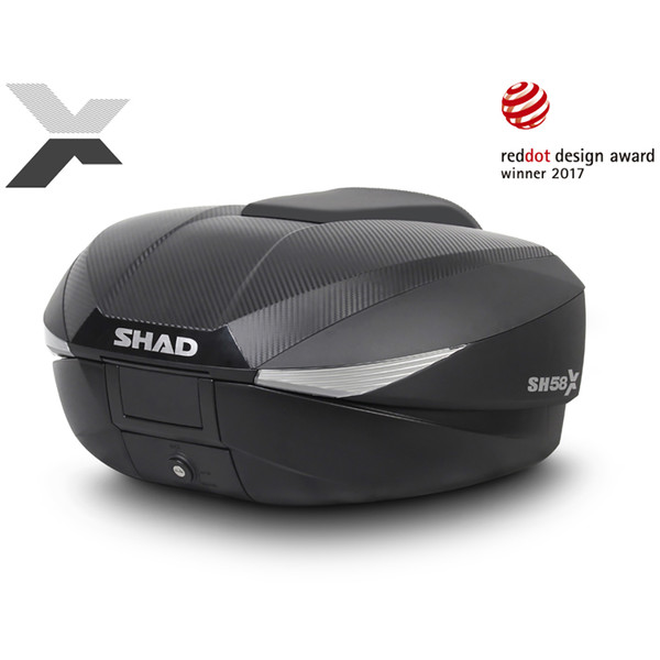 Top Case Extensible SH58X Shad moto : , top case