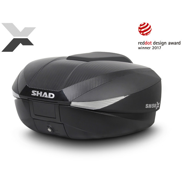 Shad - Top Case Extensible SH58X Noir