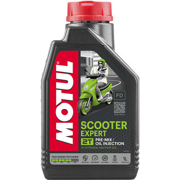 Huile 2T Scooter Expert 1L Motul