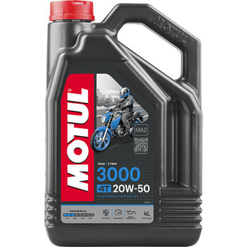 Huile 4T 3000 20W50 Motul