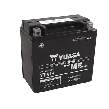 FQS YTX12-BS - Batería Moto Agm 12v 10Ah 180A CCA + I