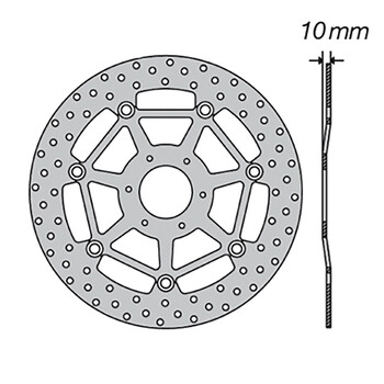 Disque de frein FE.FL28503 France Equipement