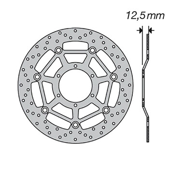 Disque de frein FE.FL59501 France Equipement