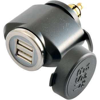 Adaptateur Mâle DIN Double USB - Full Power Tecno Globe