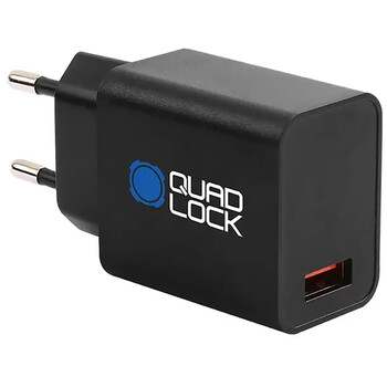 Adaptateur secteur 18W EU port USB-A Quad Lock