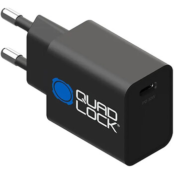 Aluminium Prise DIN Chargeur Rapide de Moto,Qidoe QC3.0 18W et PD20W  Adaptateur Din Hella vers USB avec Affichage de la Tension