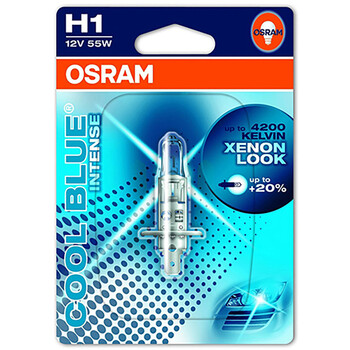 Ampoule H1 Cool Blue Intense Osram moto : , ampoule de moto