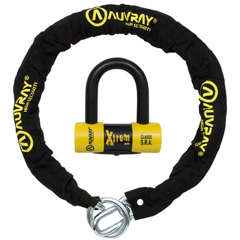 Chaîne X.Lock 120 Lasso + Bloque Disque Xtrem Mini Auvray