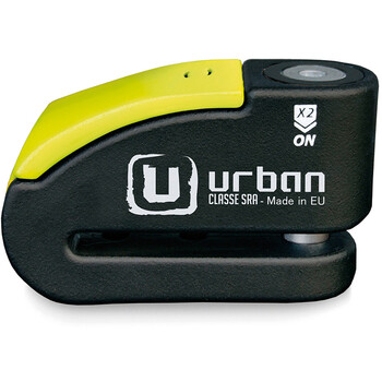 Urban security UR210S Cadenas antivol Moto Disque, homologué SRA, Double  Fermeture ø10, Acier Inoxydable Poli, Voiture / Bateau, Top Prix