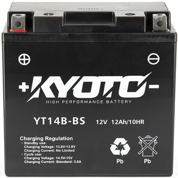 Batterie YT14B-BS SLA AGM Kyoto