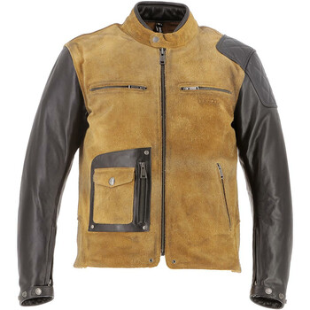 Blouson Johnson Cuir Rag-Suede Helstons