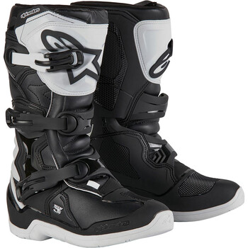 GCAutos - Bottes enfant moto cross Kimo Racing blanc - 32