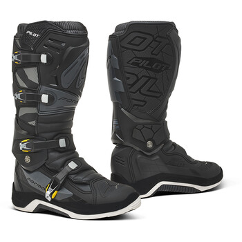 Forma FORT54W9939 Bottes Moto Horizon WP Homologuée CE, Noir