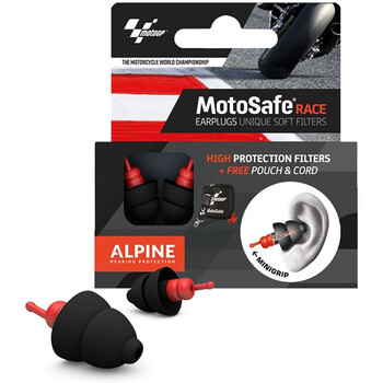 Bouchons d'oreilles MotoSafe® Race MotoGP™ Alpine