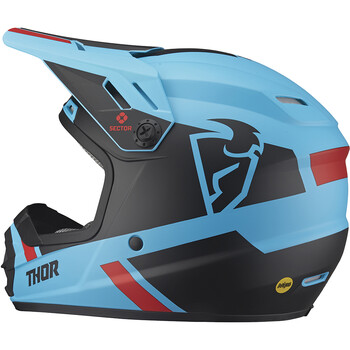 Casque enfants moto cross THOR NAVY