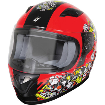 Casque enfant CL-Y TAZ MC1SF HJC Rouge - , Casque intégral