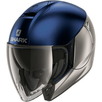 Casque City Cruiser Dual Blank Shark