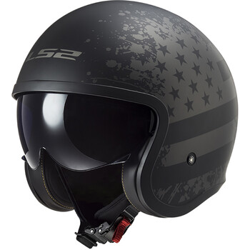 Casque OF599 Spitfire Black Flag LS2