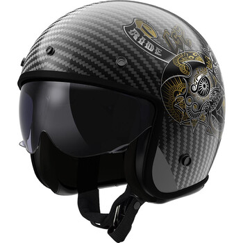 Casque Moto Jet Carbone Ls2 OF603 INFINITY 2 Solid Nardo Gris Vente en  Ligne 