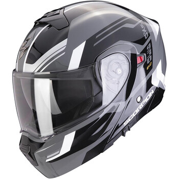 Casque moto modulable SCORPION ADX-2 SOLID Matt Noir perle