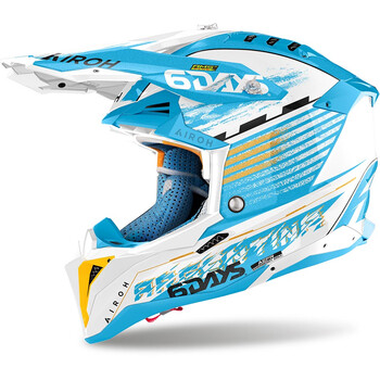 Casque Aviator 3 Six Days Argentina Airoh