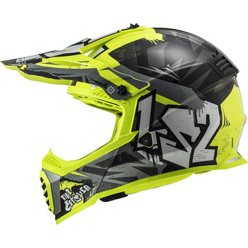 Casque MX437 Fast Evo II Mini Crusher LS2