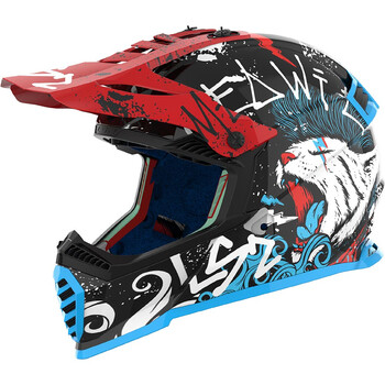 Casque MX437 Fast Evo II Mini Starmaw LS2