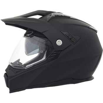 Taille M - Mat Black 11 - Casque Moto rcycle vtt casque moto homme