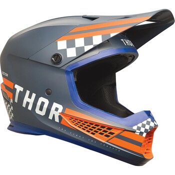 Thor Motocross - Casque Sector Fader Orange / Rose / Noir