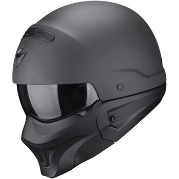 Casque Exo-Combat Evo Solid Graphite Scorpion