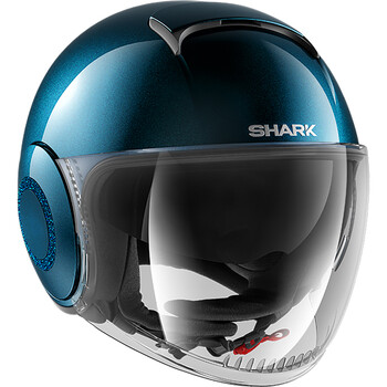 Casque Nano Crystal Swarovski® Shark