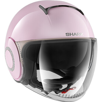 Casque Nano Crystal Swarovski® Shark