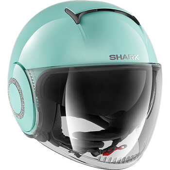 Casque Nano Crystal Swarovski® Shark