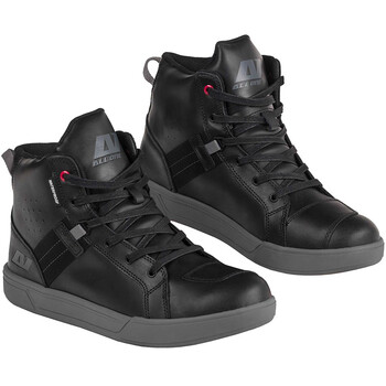 Protection Cuir Chaussure Motard, Selecteur Moto Biker, Noir Basket