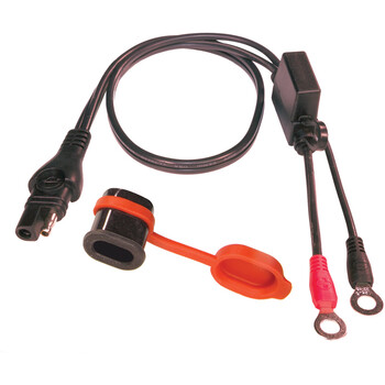 extension Harnais Qiman Kit de chargeur USB étanche 2,1 A pour moto avec adaptateur USB