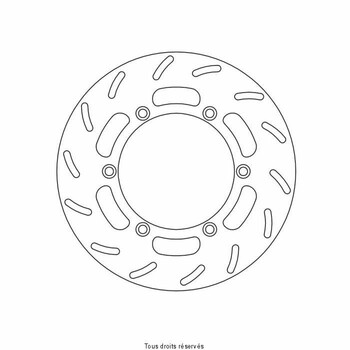 Disque de frein Honda DIS1265 Sifam