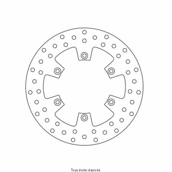 Disque de frein Kawasaki DIS1092W Sifam