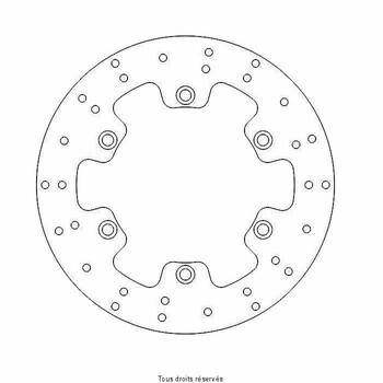 Disque de frein Kawasaki DIS1094 Sifam