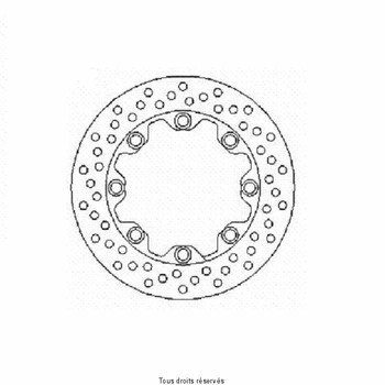 Disque de frein Kawasaki DIS1106 Sifam