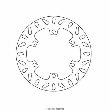 Disque de frein Kawasaki DIS1110 Sifam