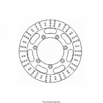 Disque de frein Kawasaki DIS1118 Sifam
