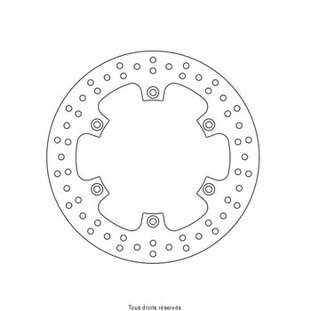Disque de frein Suzuki DIS1176W Sifam